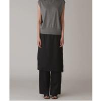 INSCRIRE     Cupro Layered Pants