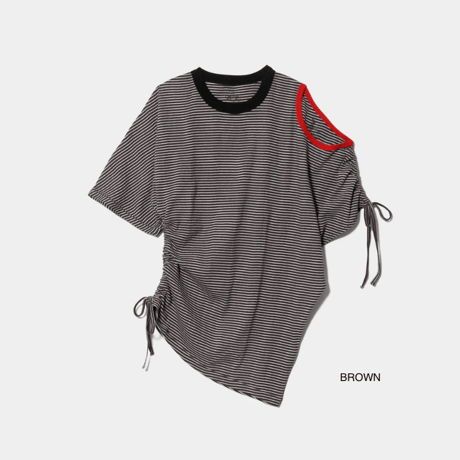 Beautiful People   Miller double-neck multi color T-shirt