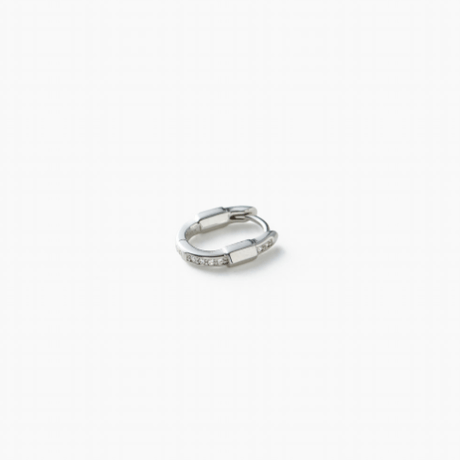 MARIA BLACK  Palads Royal Pierced Earring - Silver