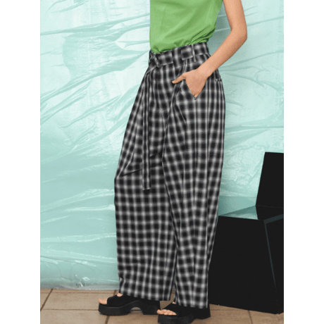 Maison Special  Two Tuck Barrel Trousers