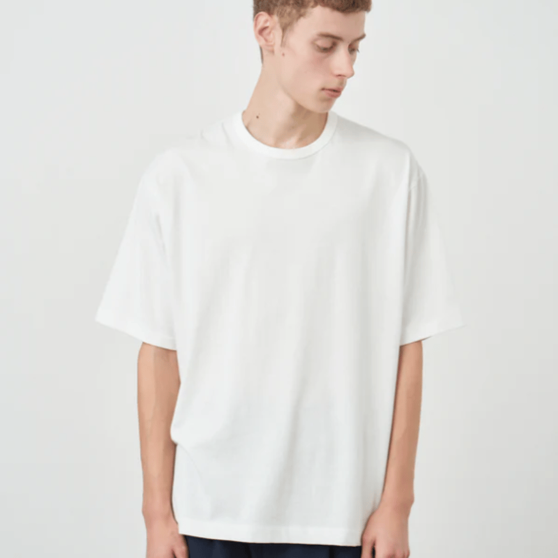 新品 ATON 定番 DRY COTTON クルーネックＴシャツ 黒 02 カットソー DRY COTTON JERSEY STANDARD