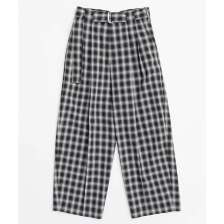 Maison Special  Two Tuck Barrel Trousers