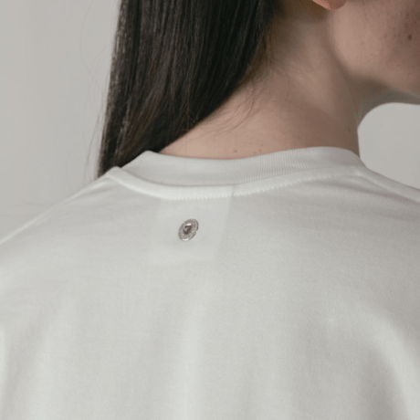 CINOH  REFINA コンパクトTシャツ[OFF WHITE]
