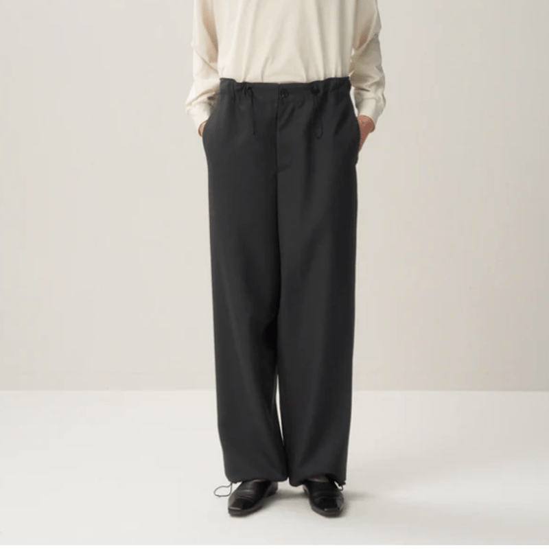 ATON BACK SATIN | UTILITY PANTS (black) | UNKER ATON BACK SATIN | UTILITY PANTS (black) | UNKER