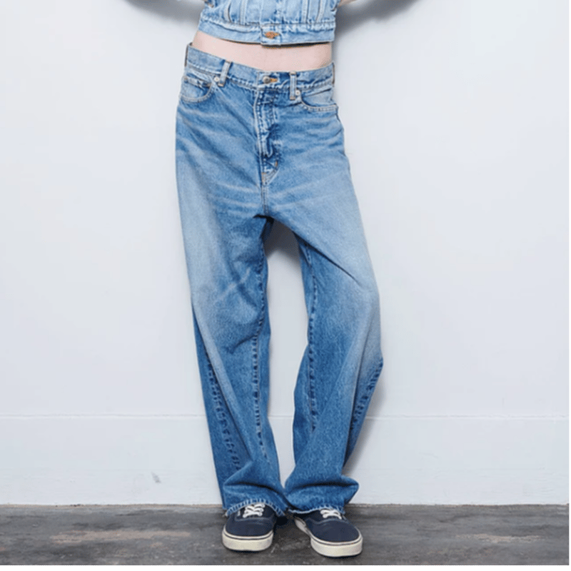 INSCRIRE Denim Baggy Pants ( BLUE USED) | UNKER INSCRIRE Denim Baggy Pants ( BLUE USED) | UNKER