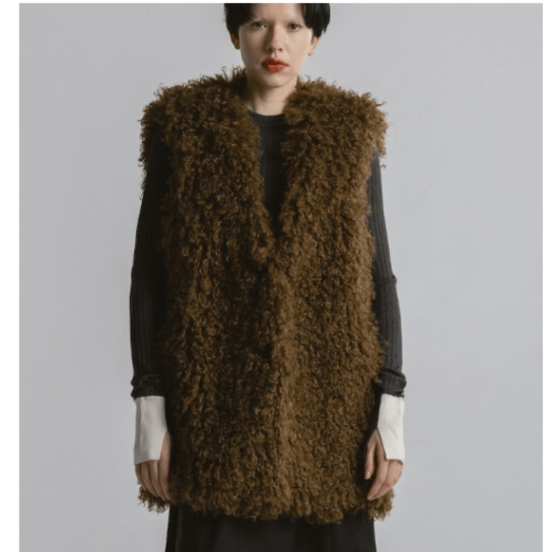 CINOH クリンプドボアベスト | UNKER