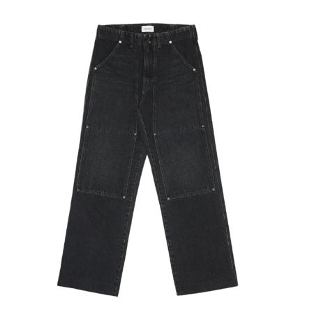 TANAKA    NEW CLASSIC WORK JEANS - BLACK