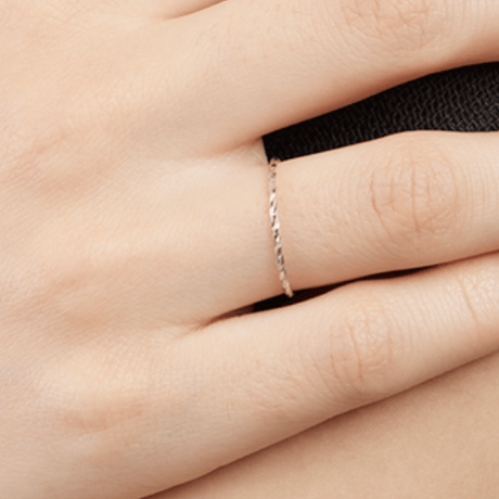 MARIA BLACK Fine   Glam ring White Gold