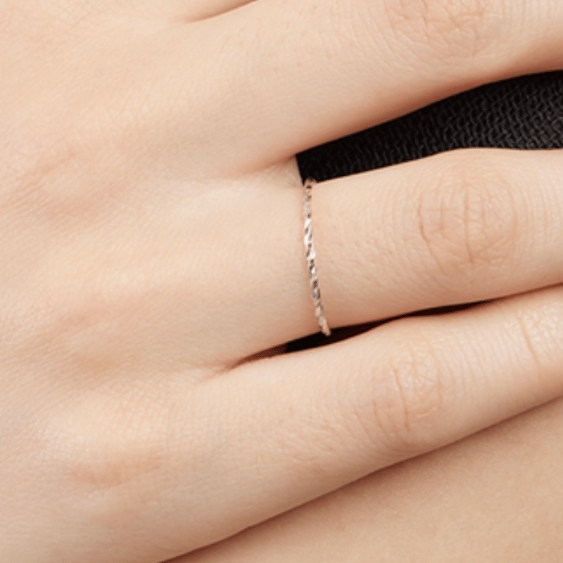 MARIA BLACK Fine Glam ring White Gold | UNKER MARIA BLACK Fine Glam ring White Gold | UNKER