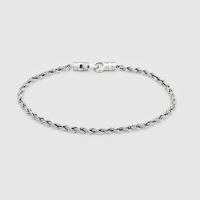 TOMWOOD   Rope Bracelet  silver 7.7INC
