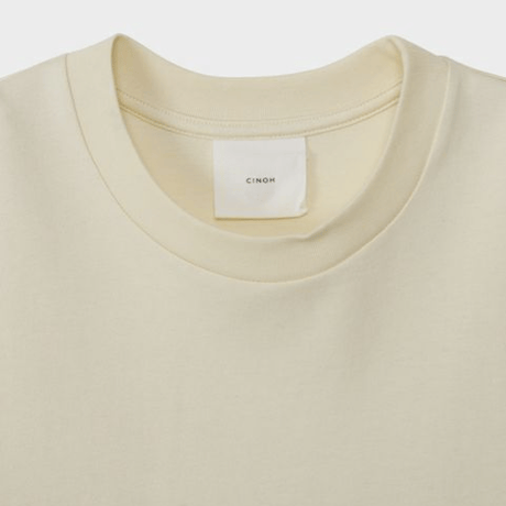 CINOH  REFINA コンパクトTシャツ[ECRU]