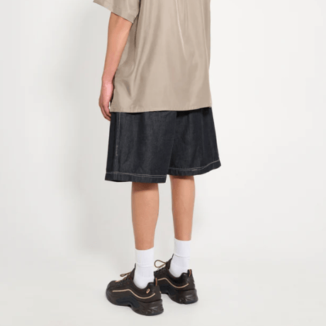 JUNYA WATANABE MAN ナイロン綿ツイル製品加工ショートパンツ