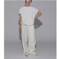 FACETASM    DENIM MARGING SWEAT PANTS