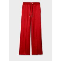 CINOH    SATIN RELAX PANTS  (RED)