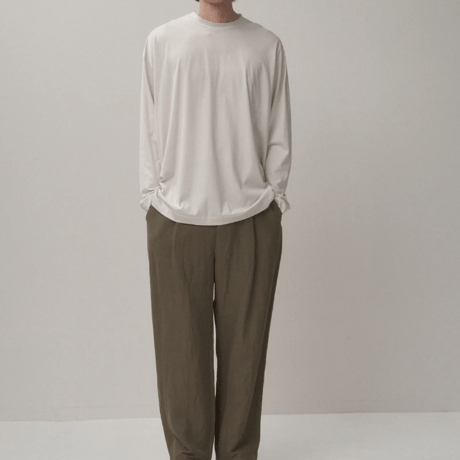 ATON   SUVIN60/2 | OVERSIZED LONG SLEEVE T-SHIRT