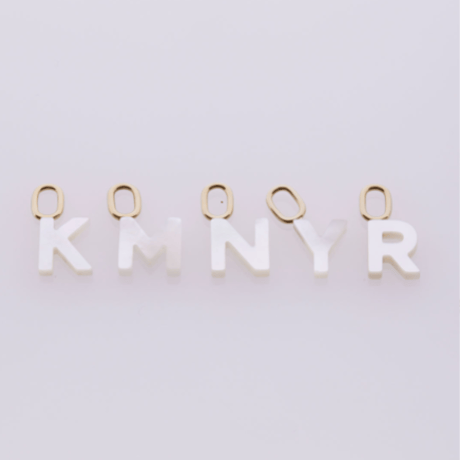 MARIA BLACK　Lucid R Charm - Yellow Gold