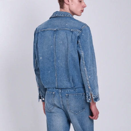 TANAKA    THE JEAN JACKET - BLEACH BLUE