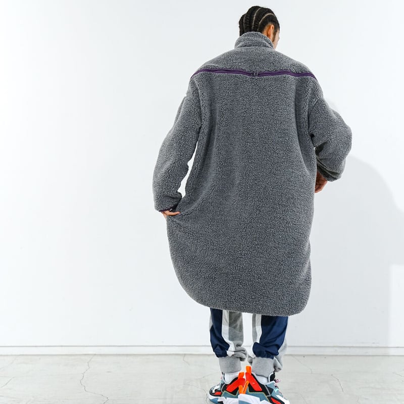 FACETASM フリースジャケット HIGHLOW FLEECE ZIPPER facetasm HIGH-LOW FLEECE ZIPPER JACKET | UNKER
