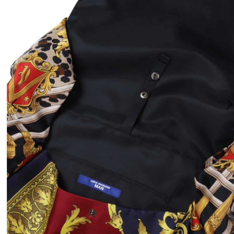 JUNYA WATANABE MAN Silk Scarf MIX Shoulder