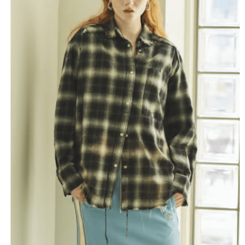 MAISON SPECIAL ブリーチチェックシャツ | UNKER MAISON SPECIAL ブリーチチェックシャツ | UNKER
