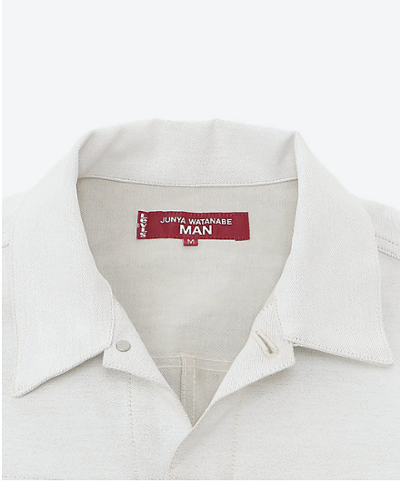JUNYA WATANABE MAN デニムジャケット綿デニム箔プリントLevi