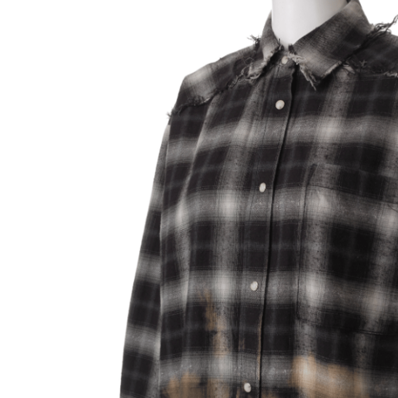 MAISON SPECIAL ブリーチチェックシャツ | UNKER MAISON SPECIAL ブリーチチェックシャツ | UNKER