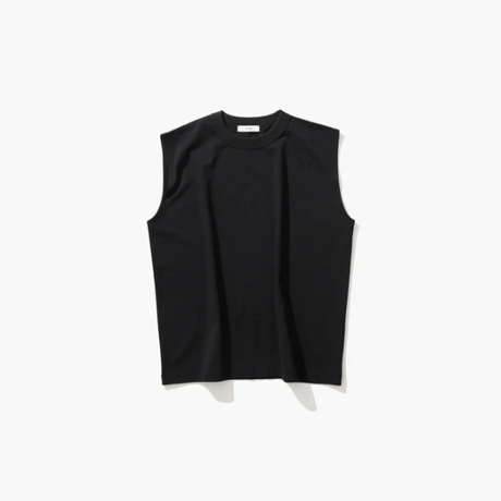 ATON   DRY COTTON JERSEY | NO-SLEEVE PULLOVER