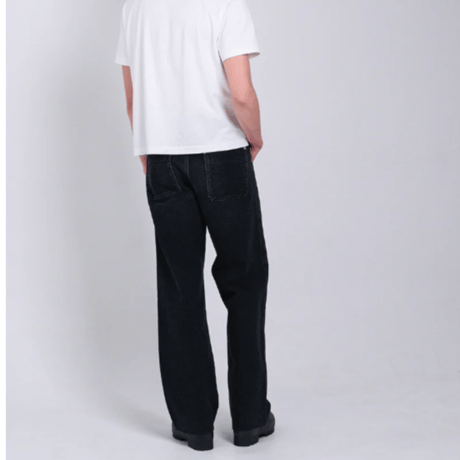 TANAKA    NEW CLASSIC WORK JEANS - BLACK