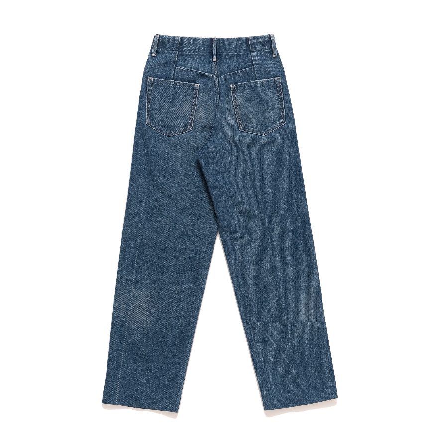 TANAKA THE JEAN TROUSERS VINTAGE BLUE | UNKER