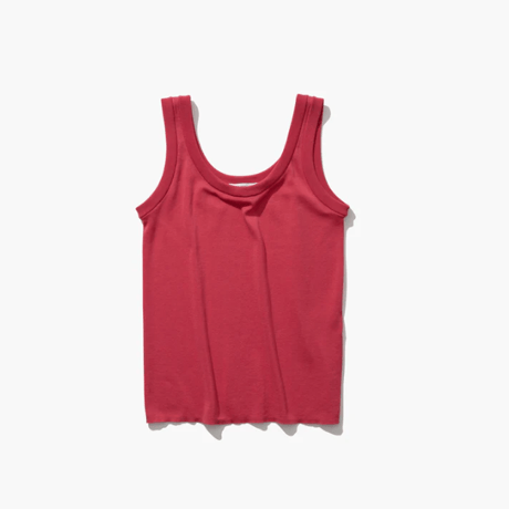ATON     FRESCA CIRCULAR RIB | TANK TOP