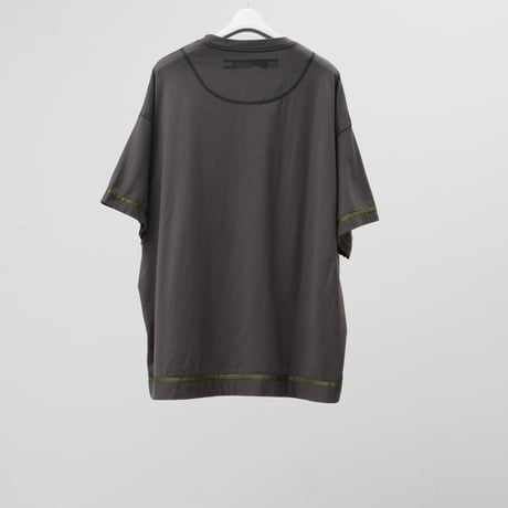 FACETASM        CURVY SLIT BIG TEE