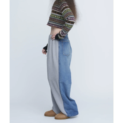 INSCRIRE アンスクリアHybrid Sweat Denim Pants INSCRIRE Hybrid Sweat Denim Pants | UNKER