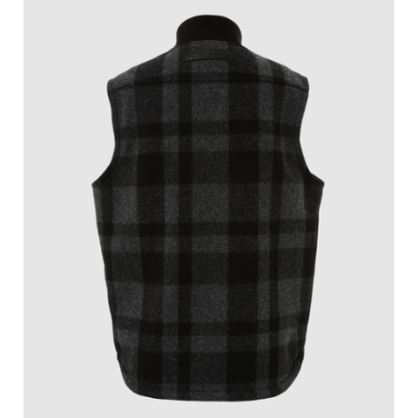 JUNYA WATANABE MAN   FILSON」W-NAME WOOL × LEATHER INSULATED WORK VEST