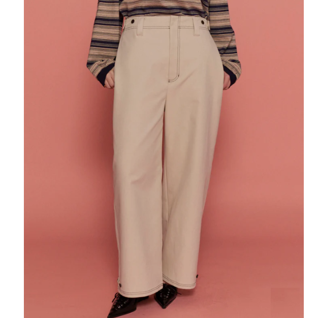 MAISON SPECIAL Cocoon Silhouette Chino Wide P MAISON SPECIAL Cocoon Silhouette Chino Wide P