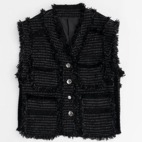 MAISON SPECIAL   Tweed Vest