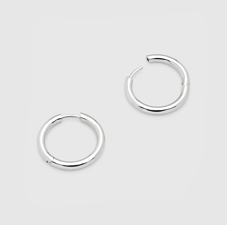 TOM WOOD Classic Hoop Medium (silver） | UNKER