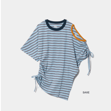 Beautiful People   Miller double-neck multi color T-shirt