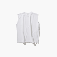 ATON   DRY COTTON JERSEY | NO-SLEEVE PULLOVER