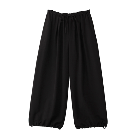 Maison Special  Drawstring Wide Easy Pants