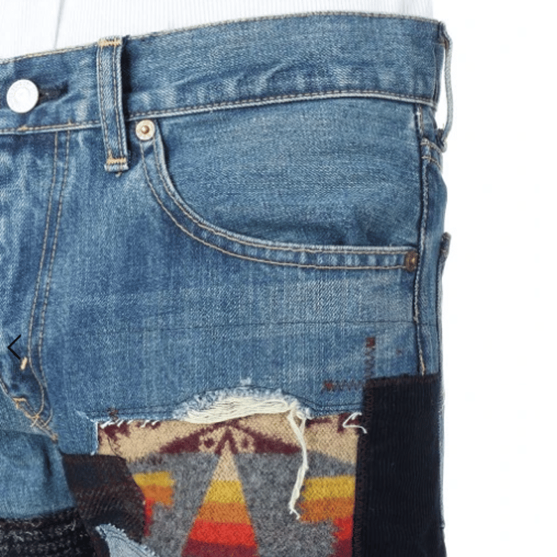 JUNYA WATANABE MAN PENDELTON × Levi's トリプルネーム パ...