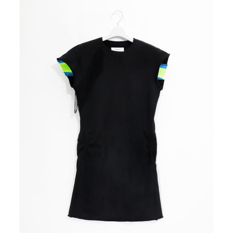 facetasm   NEON RIB SWEAT DRESS