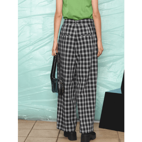 Maison Special  Two Tuck Barrel Trousers