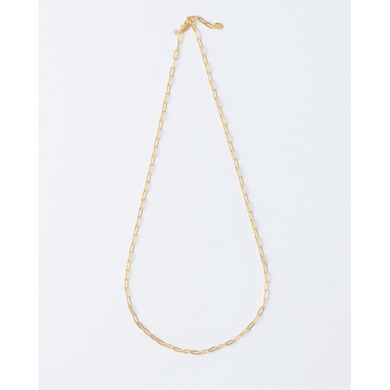 MARIA BLACK ジェマ ネックレス イエローゴールド 50cm