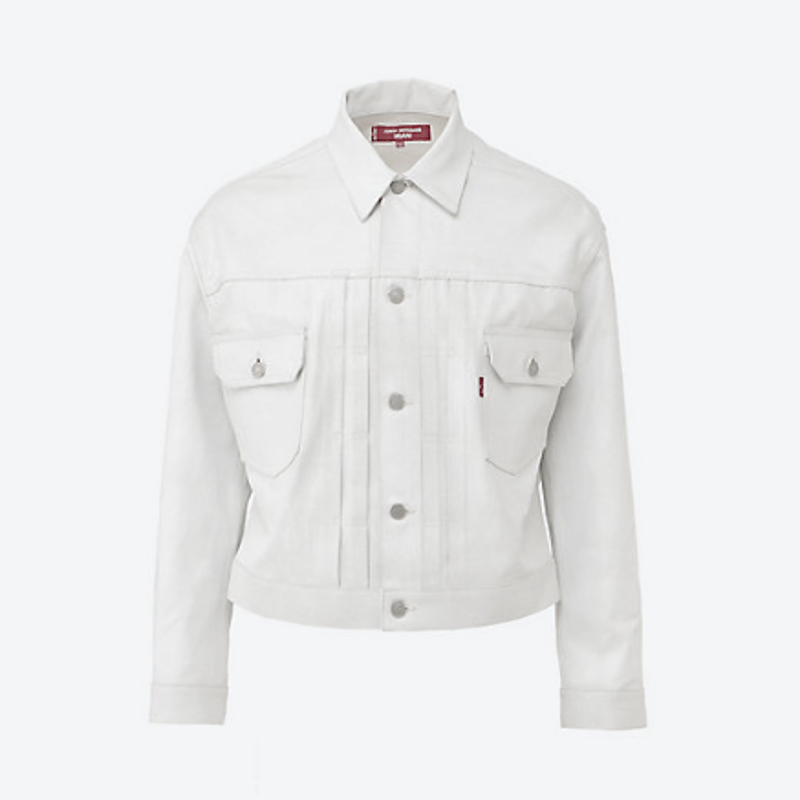 JUNYA WATANABE MAN デニムジャケット綿デニム箔プリントLevi JUNYA WATANABE MAN デニムジャケット綿デニム箔プリントLevi