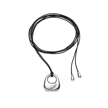 MARIA BLACK  Weekender Flash Necklace 90cm - Silver