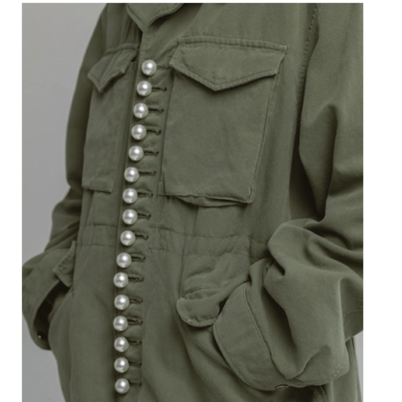 CINOH PEARL BUTTON M-43 FIELD JACKET | UNKER