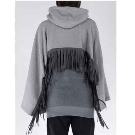 JUNYA WATANABE  綿裏毛×フェイクレザー