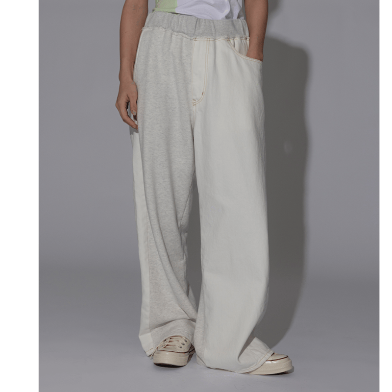 FACETASM DENIM MARGING SWEAT PANTS | UNKER