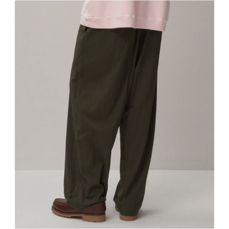ATON    MAT AIRLY NYLON | WIDE PANTS