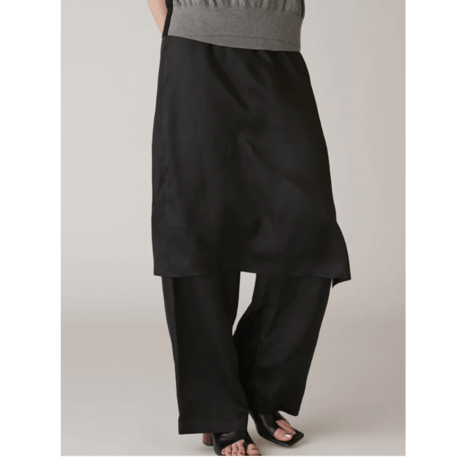 INSCRIRE     Cupro Layered Pants
